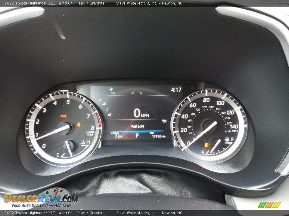 2022 Toyota Highlander XLE Gauges Photo #24