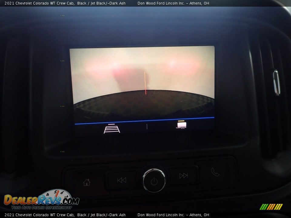 2021 Chevrolet Colorado WT Crew Cab Black / Jet Black/­Dark Ash Photo #2