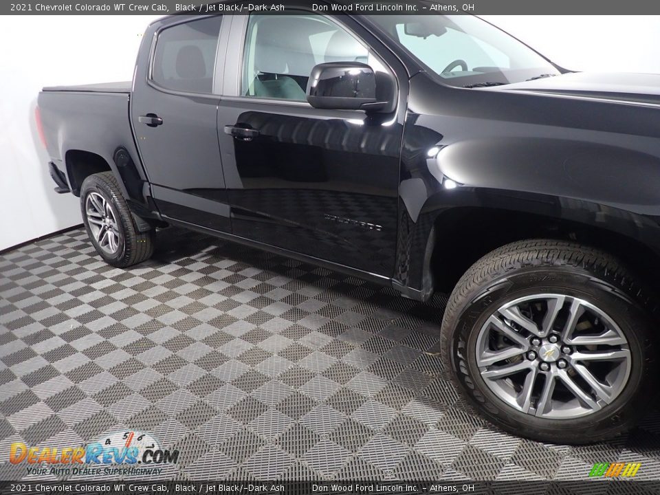 2021 Chevrolet Colorado WT Crew Cab Black / Jet Black/­Dark Ash Photo #4