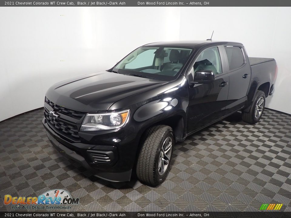 2021 Chevrolet Colorado WT Crew Cab Black / Jet Black/­Dark Ash Photo #9
