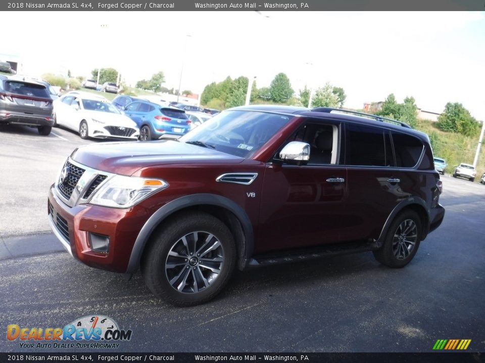 2018 Nissan Armada SL 4x4 Forged Copper / Charcoal Photo #6