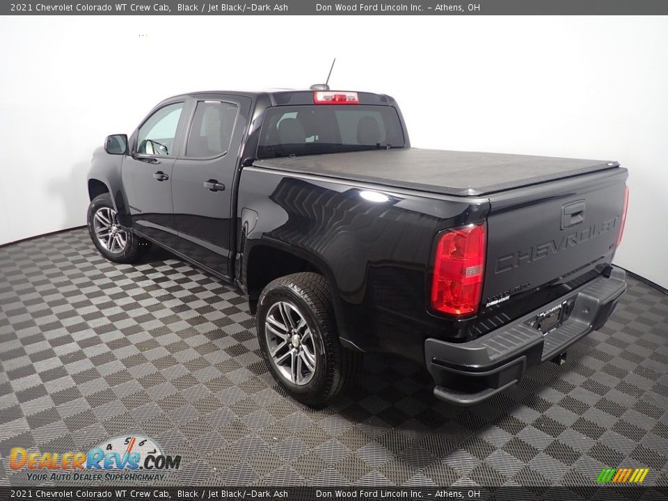 2021 Chevrolet Colorado WT Crew Cab Black / Jet Black/­Dark Ash Photo #12