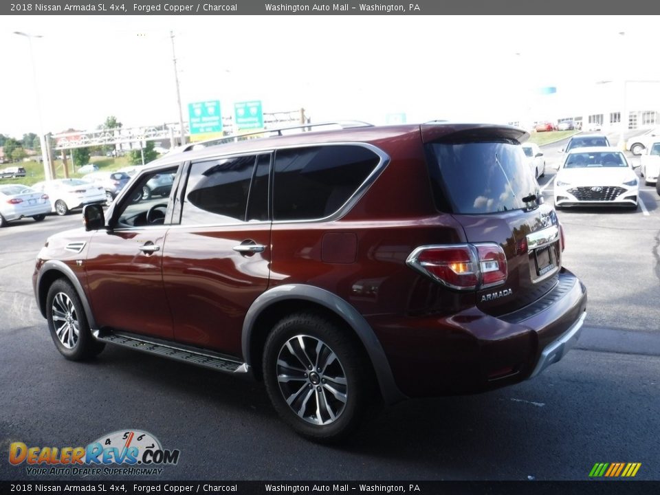 2018 Nissan Armada SL 4x4 Forged Copper / Charcoal Photo #7