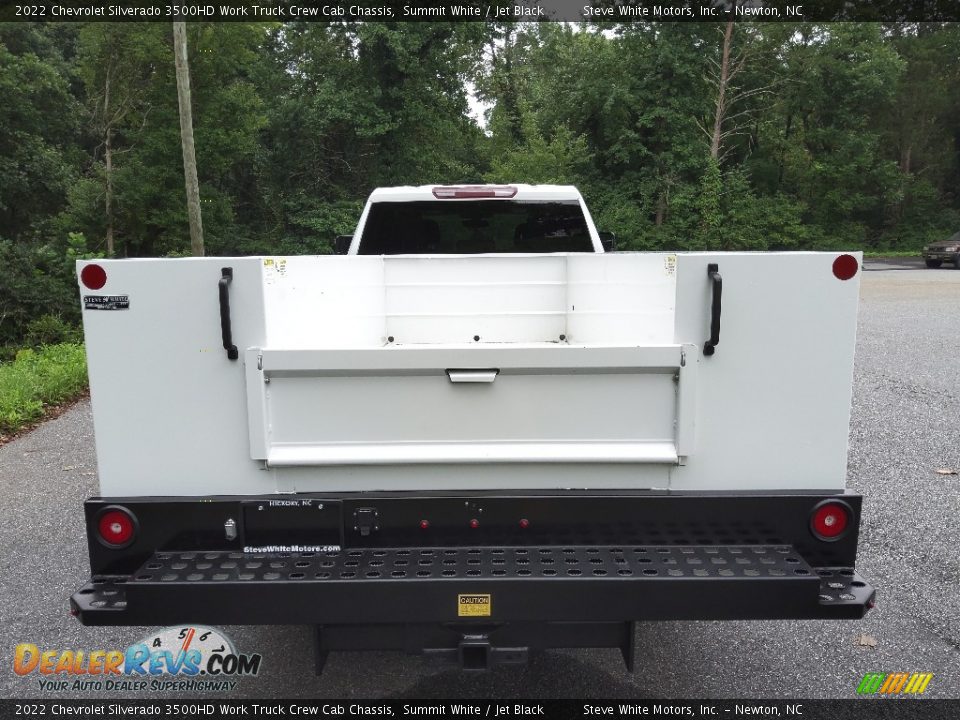 2022 Chevrolet Silverado 3500HD Work Truck Crew Cab Chassis Summit White / Jet Black Photo #9