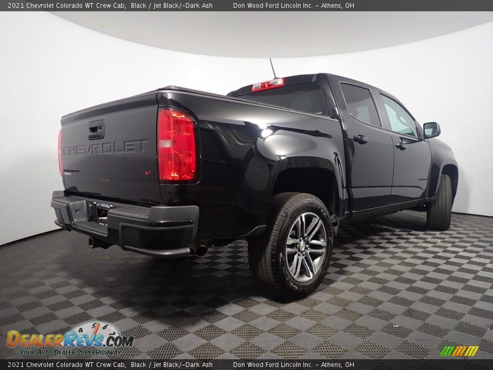 2021 Chevrolet Colorado WT Crew Cab Black / Jet Black/­Dark Ash Photo #15
