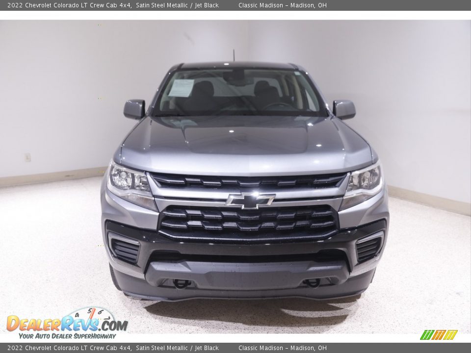 2022 Chevrolet Colorado LT Crew Cab 4x4 Satin Steel Metallic / Jet Black Photo #2