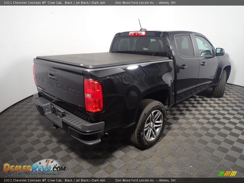2021 Chevrolet Colorado WT Crew Cab Black / Jet Black/­Dark Ash Photo #16