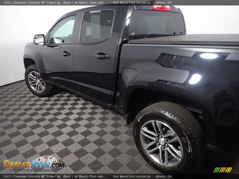 2021 Chevrolet Colorado WT Crew Cab Black / Jet Black/­Dark Ash Photo #17