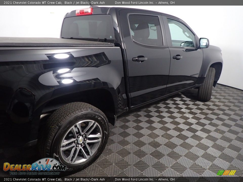 2021 Chevrolet Colorado WT Crew Cab Black / Jet Black/­Dark Ash Photo #18