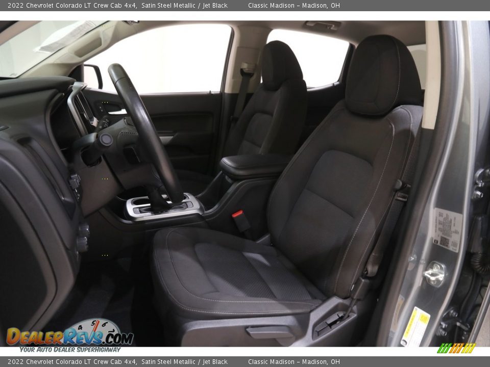 2022 Chevrolet Colorado LT Crew Cab 4x4 Satin Steel Metallic / Jet Black Photo #5