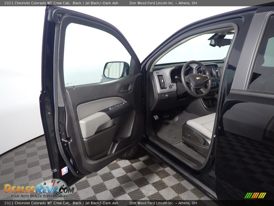 2021 Chevrolet Colorado WT Crew Cab Black / Jet Black/­Dark Ash Photo #19