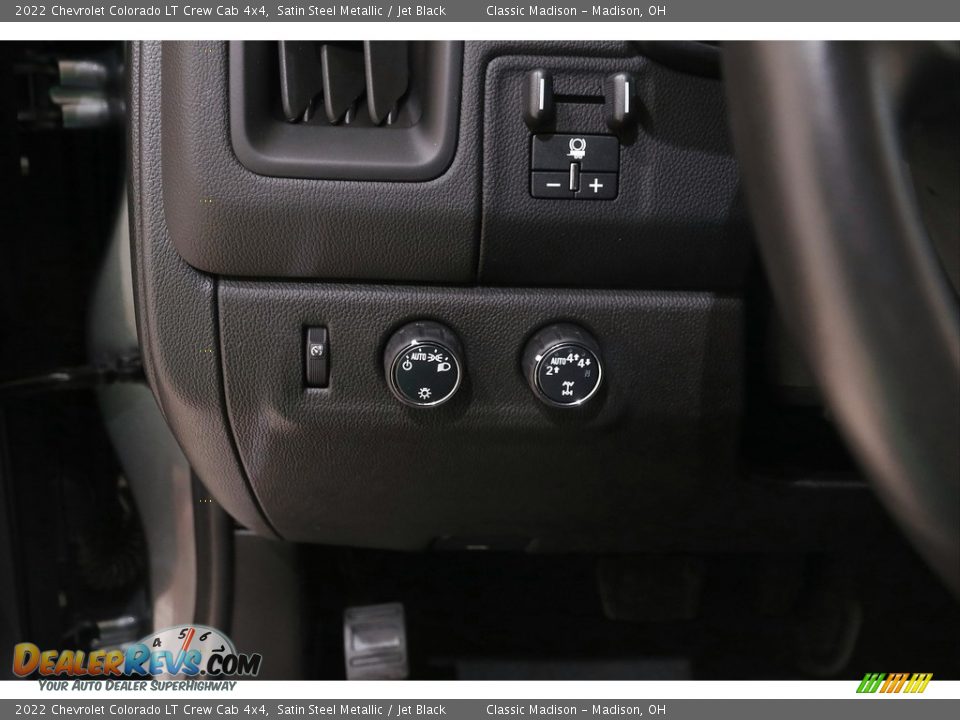 2022 Chevrolet Colorado LT Crew Cab 4x4 Satin Steel Metallic / Jet Black Photo #6