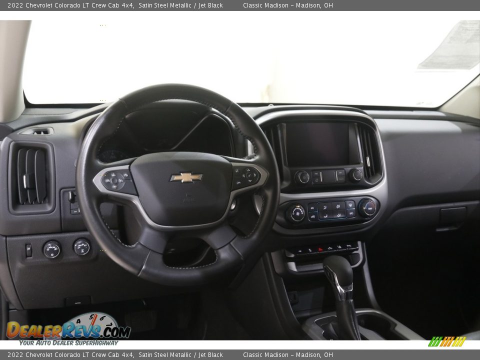 2022 Chevrolet Colorado LT Crew Cab 4x4 Satin Steel Metallic / Jet Black Photo #7
