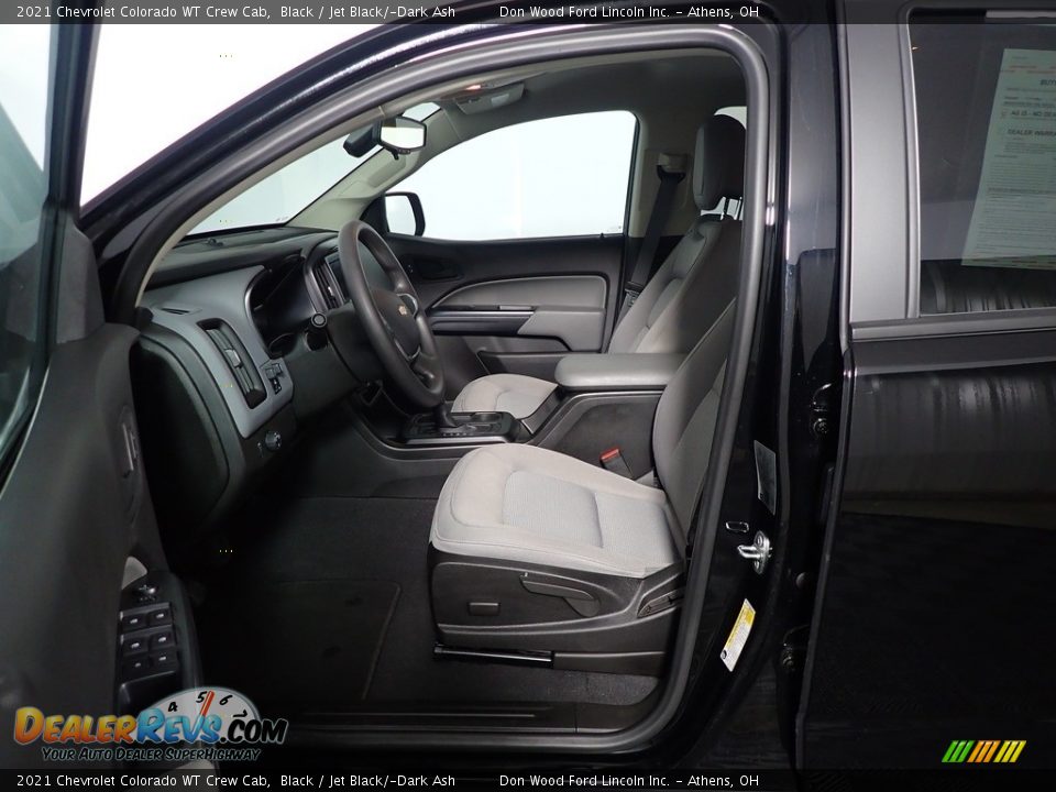2021 Chevrolet Colorado WT Crew Cab Black / Jet Black/­Dark Ash Photo #21