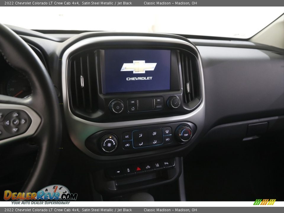 2022 Chevrolet Colorado LT Crew Cab 4x4 Satin Steel Metallic / Jet Black Photo #10