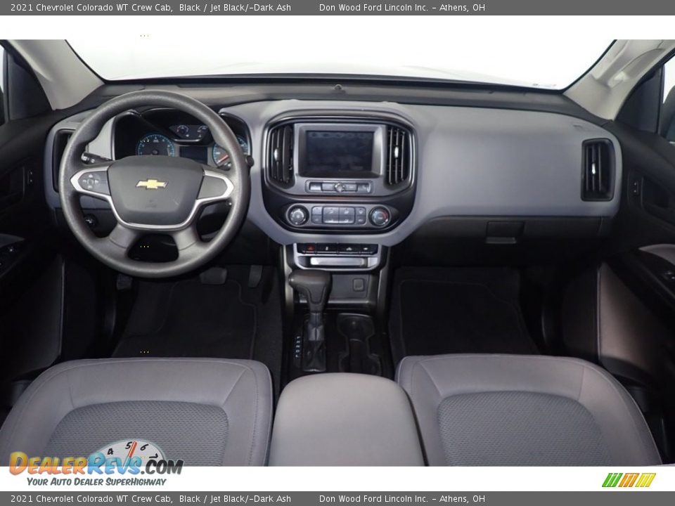 2021 Chevrolet Colorado WT Crew Cab Black / Jet Black/­Dark Ash Photo #23