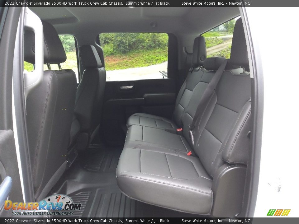 Rear Seat of 2022 Chevrolet Silverado 3500HD Work Truck Crew Cab Chassis Photo #17