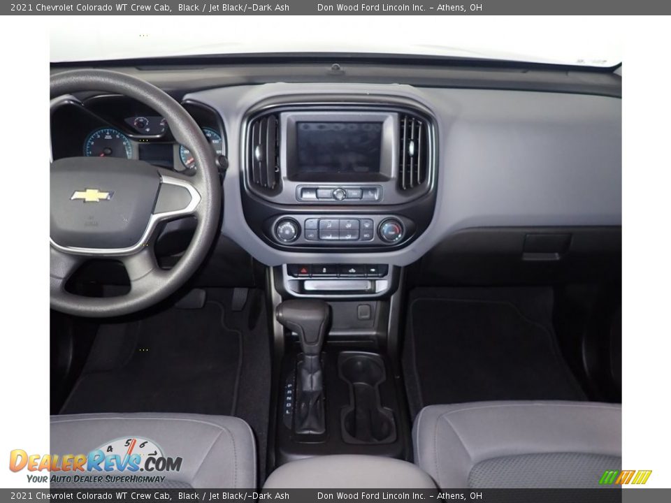 2021 Chevrolet Colorado WT Crew Cab Black / Jet Black/­Dark Ash Photo #24