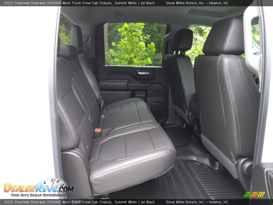 Rear Seat of 2022 Chevrolet Silverado 3500HD Work Truck Crew Cab Chassis Photo #18