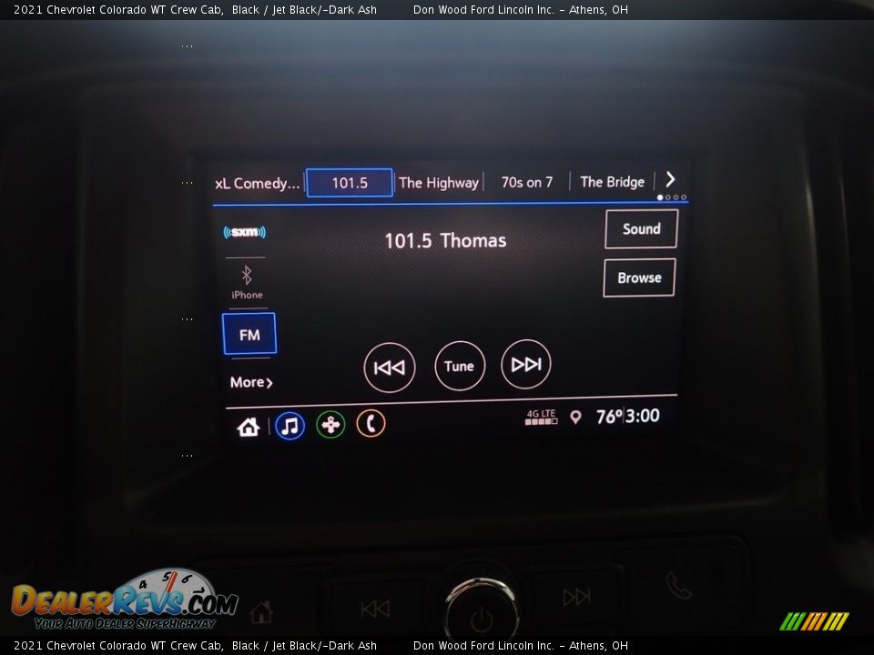 2021 Chevrolet Colorado WT Crew Cab Black / Jet Black/­Dark Ash Photo #25