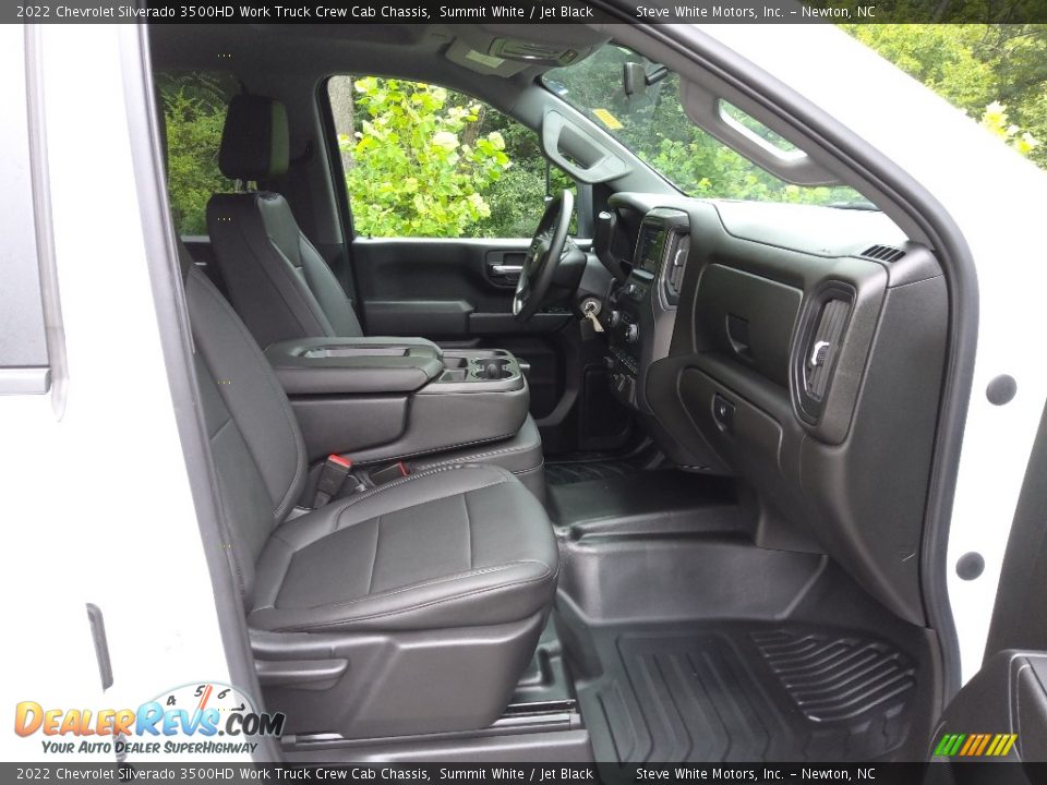 Front Seat of 2022 Chevrolet Silverado 3500HD Work Truck Crew Cab Chassis Photo #19