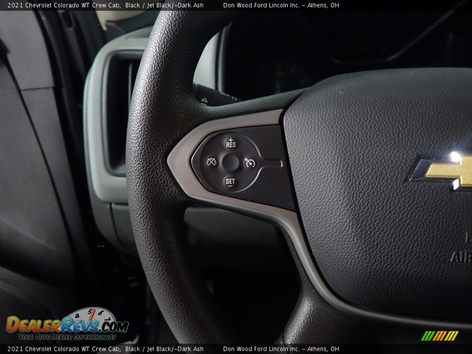 2021 Chevrolet Colorado WT Crew Cab Black / Jet Black/­Dark Ash Photo #28