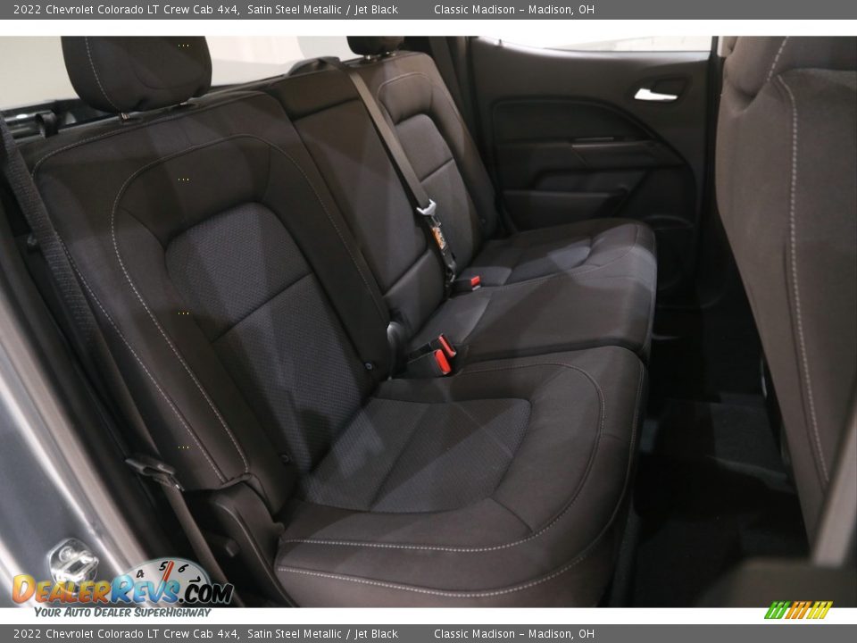2022 Chevrolet Colorado LT Crew Cab 4x4 Satin Steel Metallic / Jet Black Photo #16