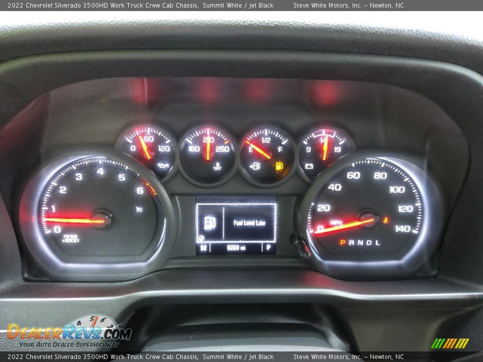 2022 Chevrolet Silverado 3500HD Work Truck Crew Cab Chassis Gauges Photo #23