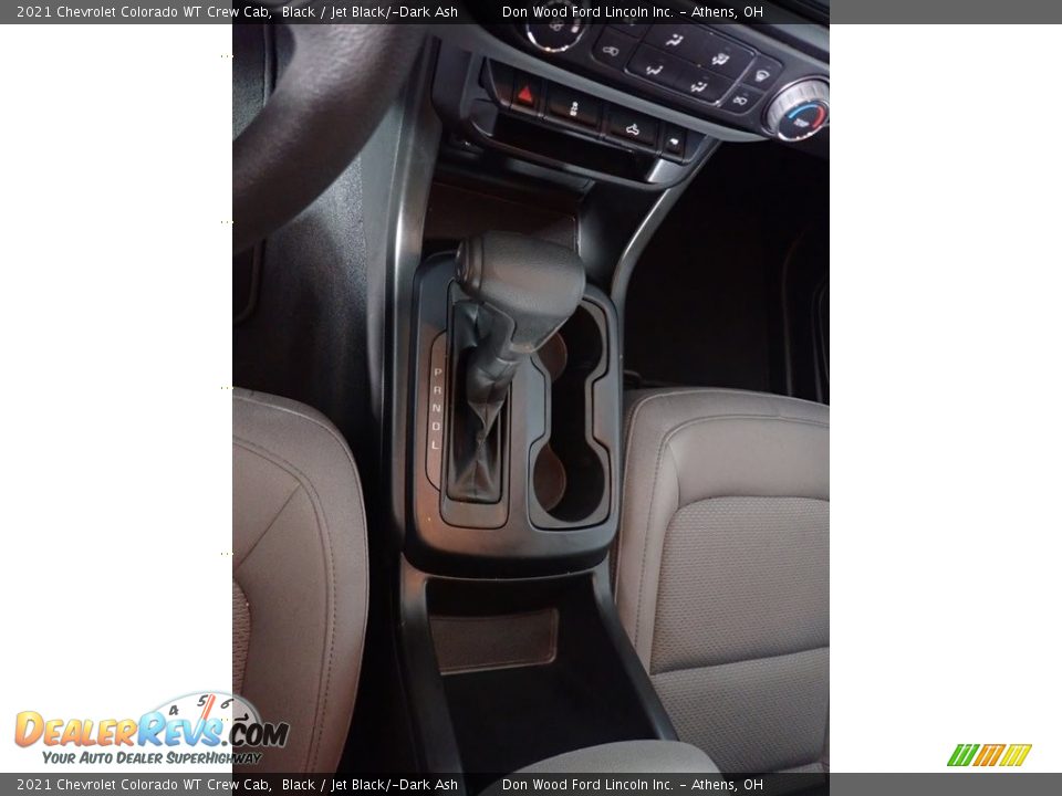 2021 Chevrolet Colorado WT Crew Cab Black / Jet Black/­Dark Ash Photo #30
