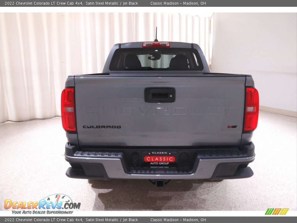 2022 Chevrolet Colorado LT Crew Cab 4x4 Satin Steel Metallic / Jet Black Photo #18