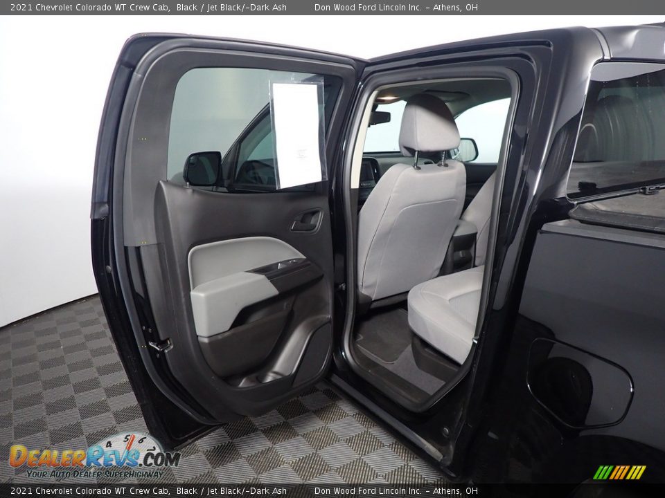 2021 Chevrolet Colorado WT Crew Cab Black / Jet Black/­Dark Ash Photo #32