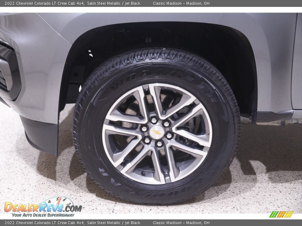2022 Chevrolet Colorado LT Crew Cab 4x4 Satin Steel Metallic / Jet Black Photo #20