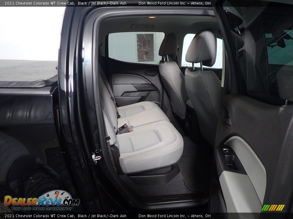 2021 Chevrolet Colorado WT Crew Cab Black / Jet Black/­Dark Ash Photo #35