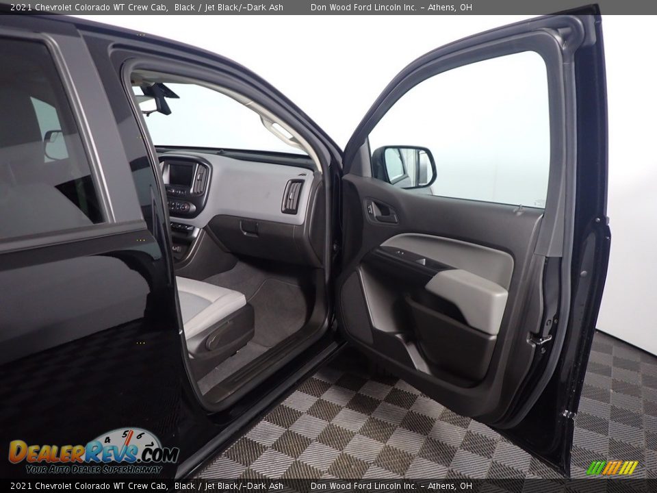 2021 Chevrolet Colorado WT Crew Cab Black / Jet Black/­Dark Ash Photo #36