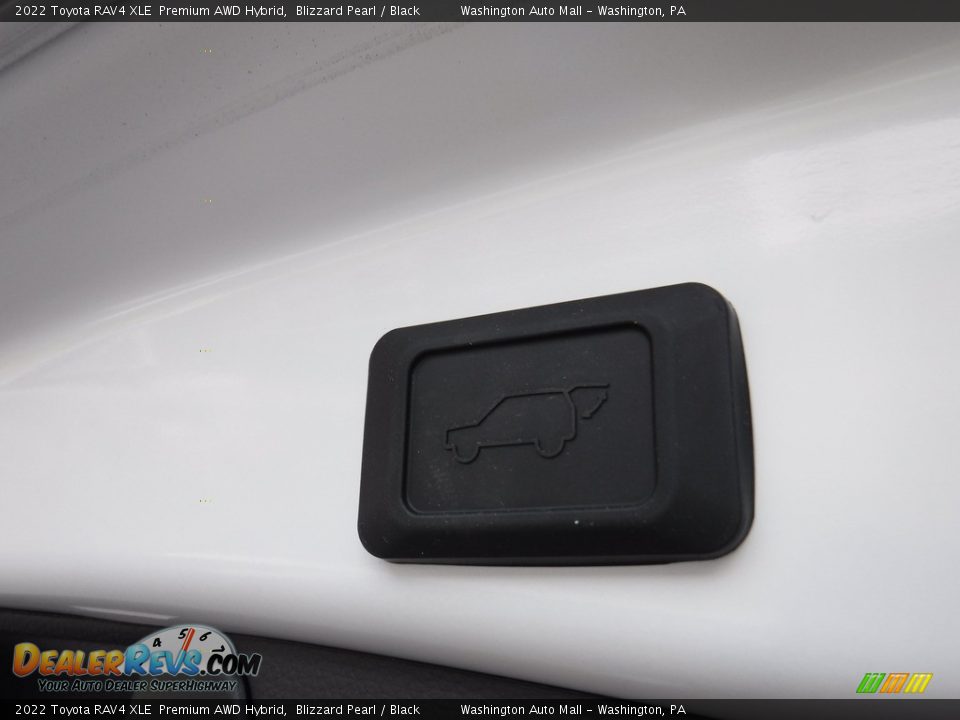 2022 Toyota RAV4 XLE  Premium AWD Hybrid Blizzard Pearl / Black Photo #34
