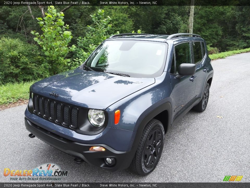 2020 Jeep Renegade Sport 4x4 Slate Blue Pearl / Black Photo #2