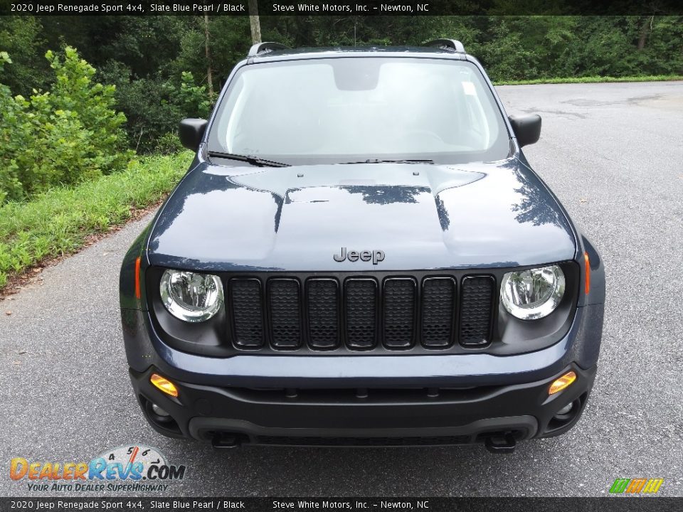 2020 Jeep Renegade Sport 4x4 Slate Blue Pearl / Black Photo #3