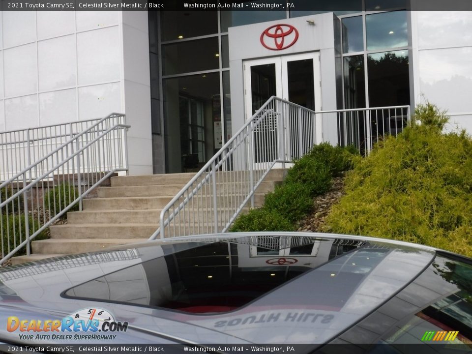 2021 Toyota Camry SE Celestial Silver Metallic / Black Photo #3