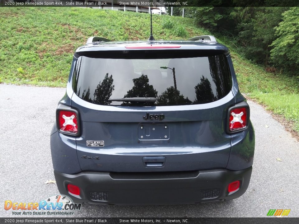 2020 Jeep Renegade Sport 4x4 Slate Blue Pearl / Black Photo #7