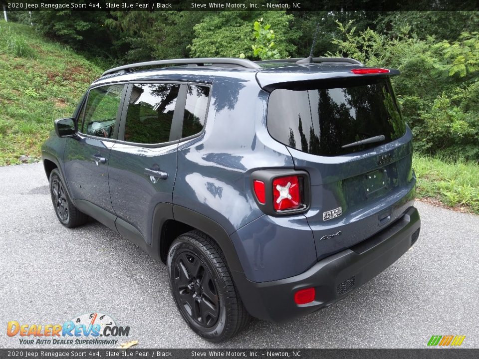 2020 Jeep Renegade Sport 4x4 Slate Blue Pearl / Black Photo #8