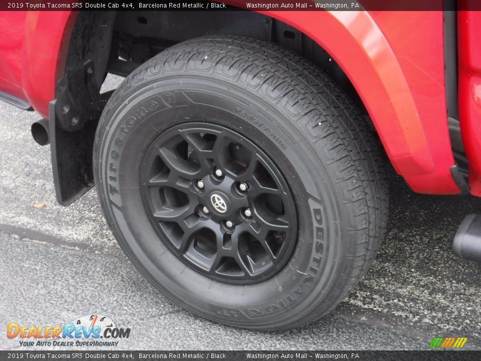 2019 Toyota Tacoma SR5 Double Cab 4x4 Barcelona Red Metallic / Black Photo #4