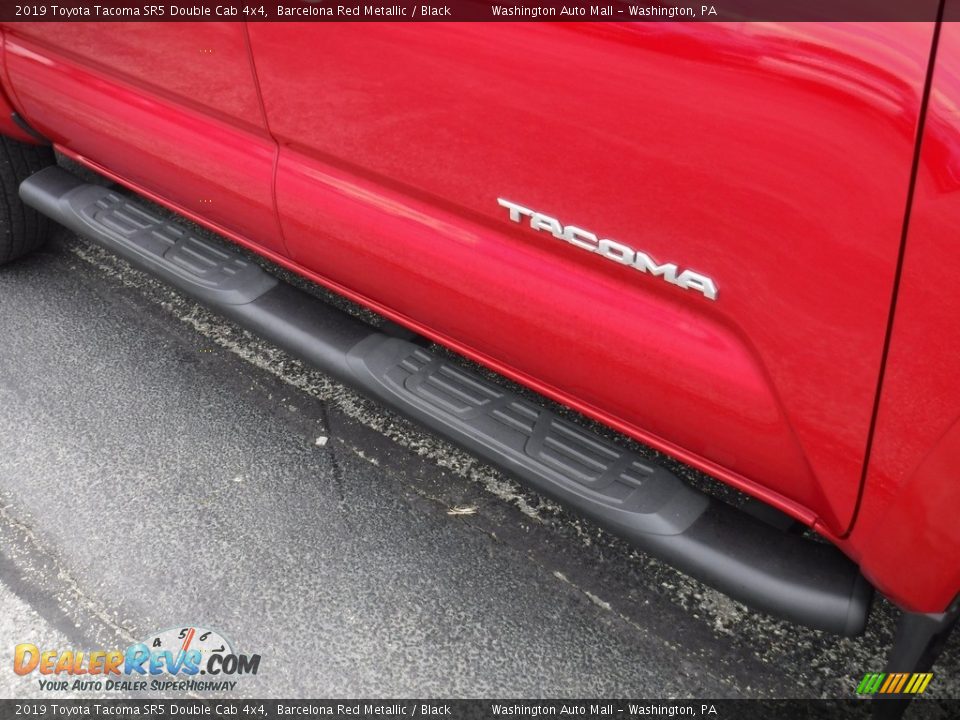 2019 Toyota Tacoma SR5 Double Cab 4x4 Barcelona Red Metallic / Black Photo #5