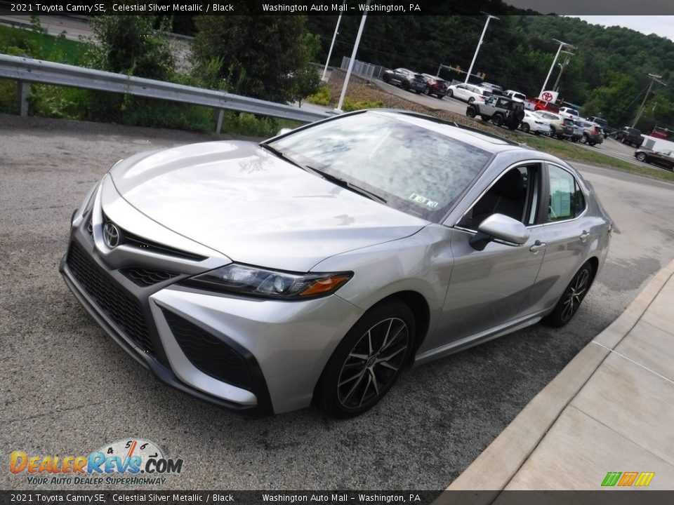 2021 Toyota Camry SE Celestial Silver Metallic / Black Photo #12