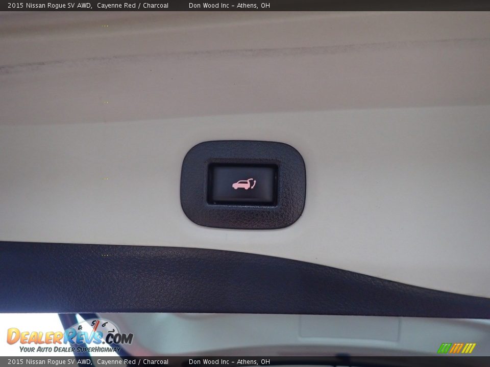 2015 Nissan Rogue SV AWD Cayenne Red / Charcoal Photo #14
