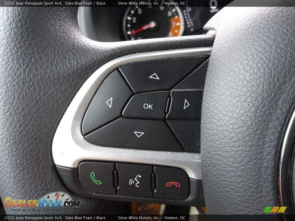 2020 Jeep Renegade Sport 4x4 Steering Wheel Photo #18