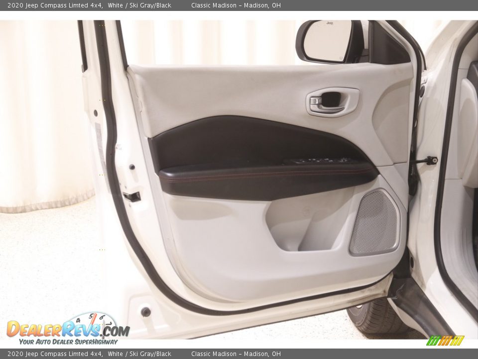 2020 Jeep Compass Limted 4x4 White / Ski Gray/Black Photo #4