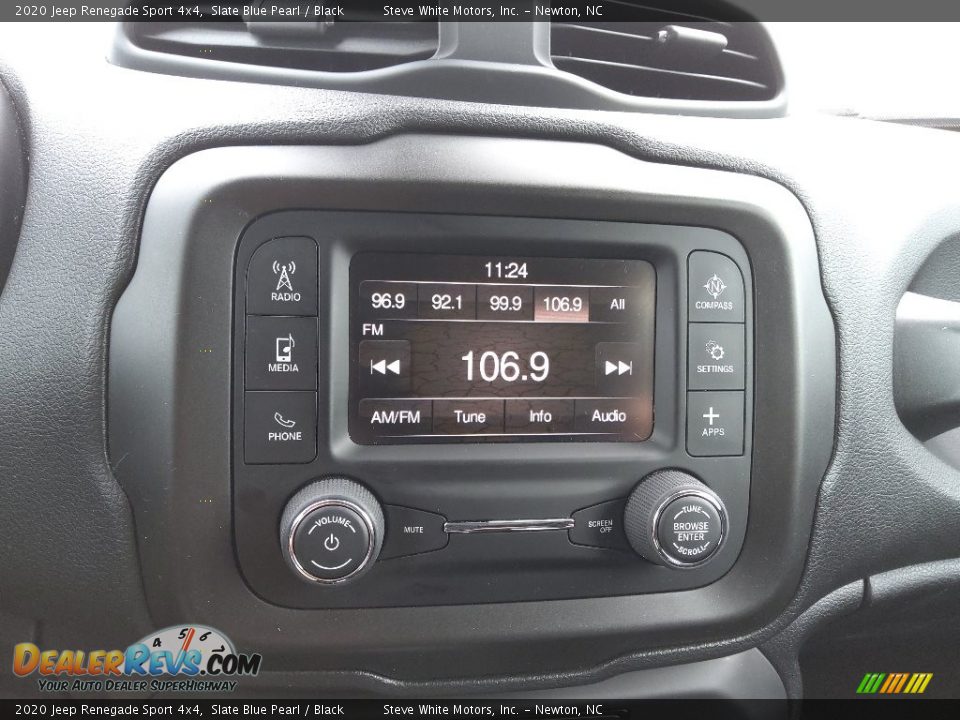 2020 Jeep Renegade Sport 4x4 Slate Blue Pearl / Black Photo #21