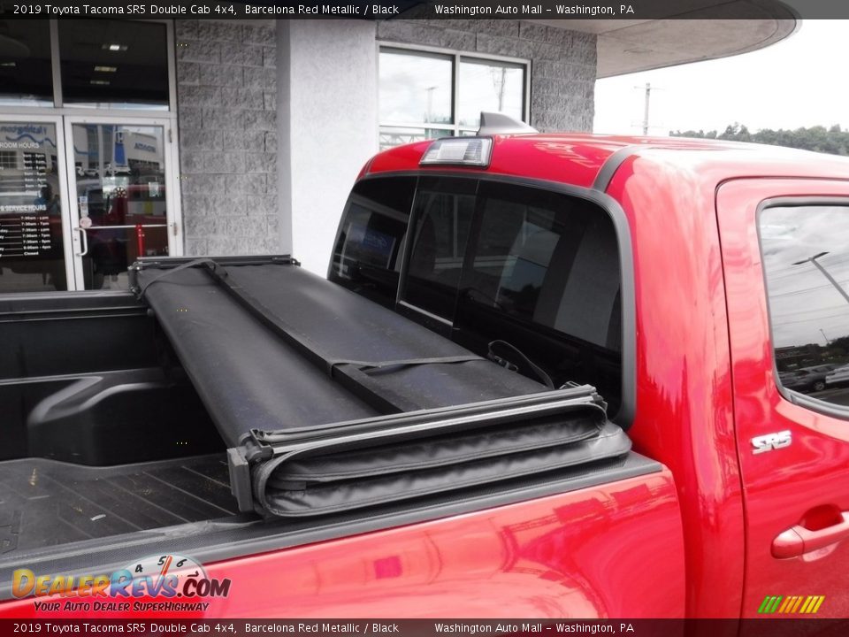 2019 Toyota Tacoma SR5 Double Cab 4x4 Barcelona Red Metallic / Black Photo #15