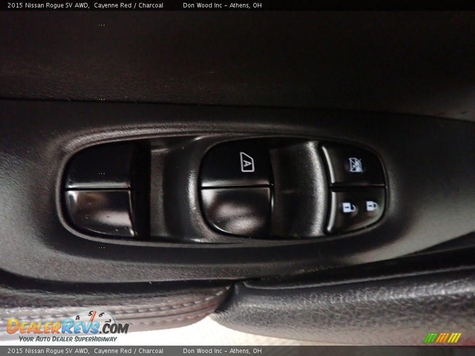 2015 Nissan Rogue SV AWD Cayenne Red / Charcoal Photo #19