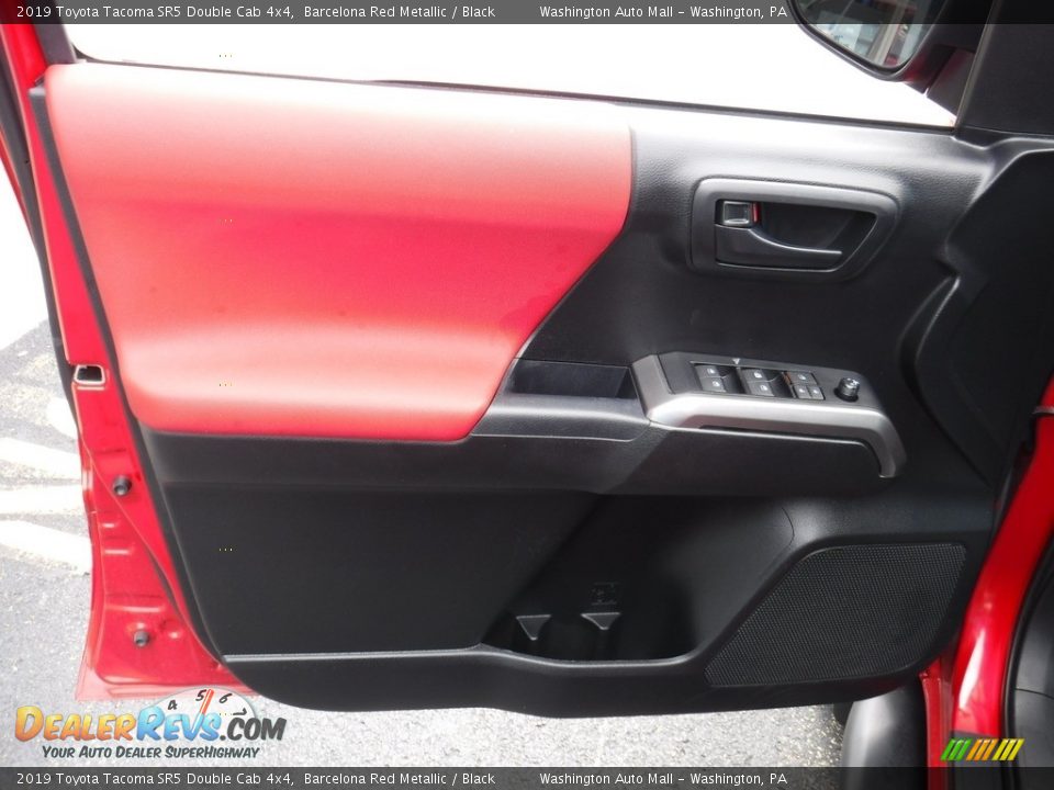 2019 Toyota Tacoma SR5 Double Cab 4x4 Barcelona Red Metallic / Black Photo #21